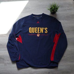 !!!-Queens University Adidas Crew Neck-!!!